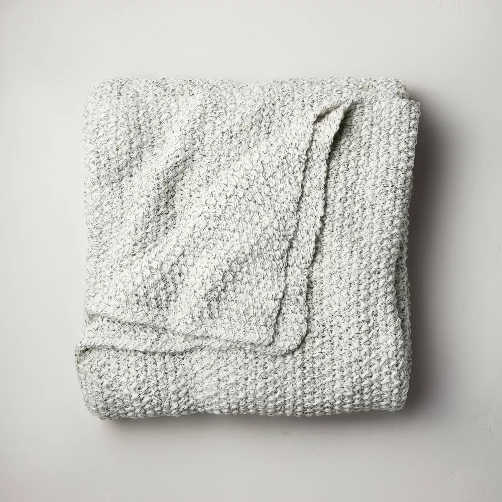 Casaluna Chunky Knit Throw Bed Blanket 92x108 Midweight Sweater Knit | eBay | eBay US