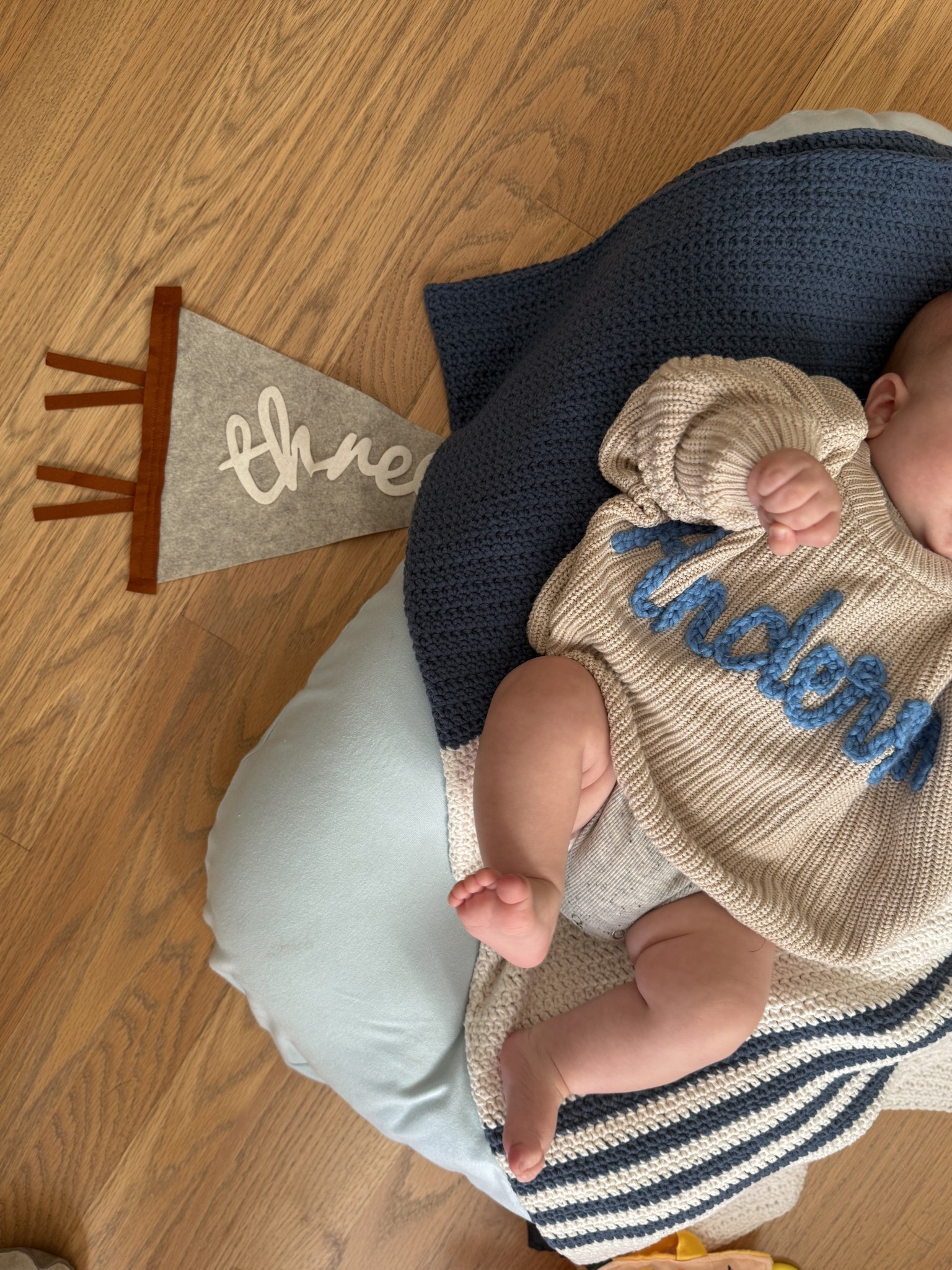 Milestone pictures  // sweater is from cozy threads co



#LTKFamily #LTKFindsUnder50 #LTKBaby