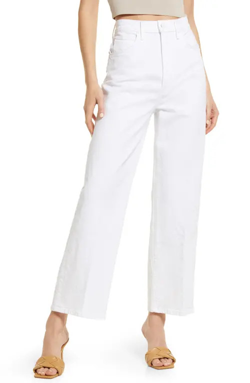 MOTHER The Tunnel Vision High Waist Ankle Jeans in Totally Innocent at Nordstrom, Size 26 | Nordstrom