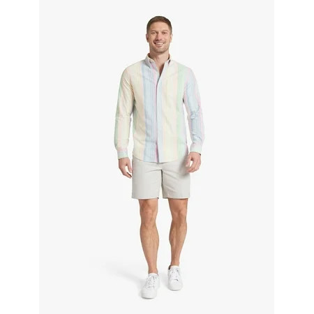 Chaps Men s & Big Men s Long Sleeve Oxford Woven Shirt Sizes S-3XL | Walmart (US)