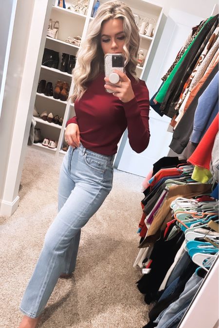 Fall outfit// Casual Fall Outfits// Everyday Fall Outfits// Jeans// Denim// highwaisted Jeans// fall outfits everyday// October outfits// casual outfits for fall// 

#LTKfindsunder100 #LTKSeasonal #LTKstyletip