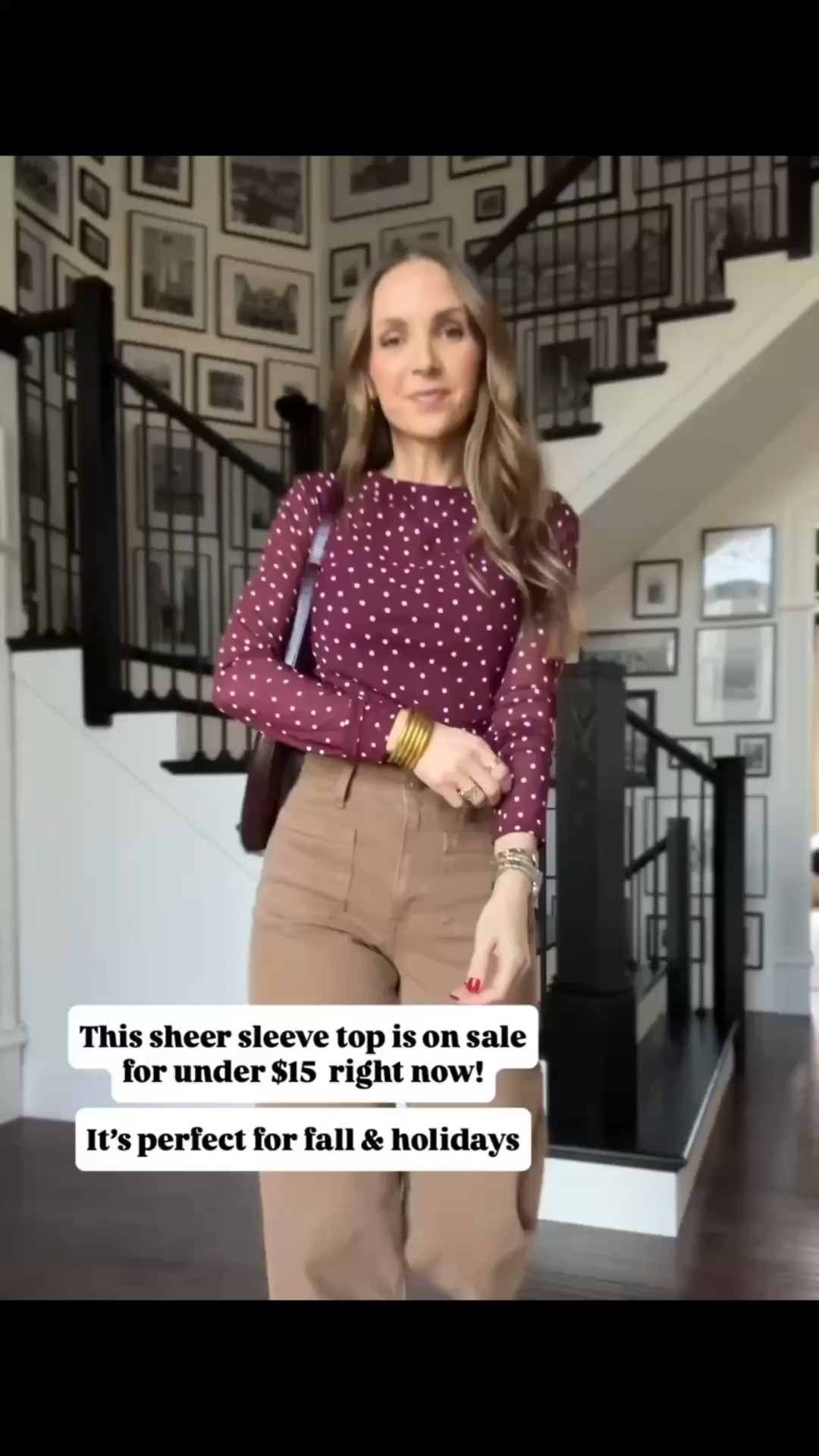 @Target top is on sale this week! Comes in a few patterns, wearing a small

#LTKgrwm