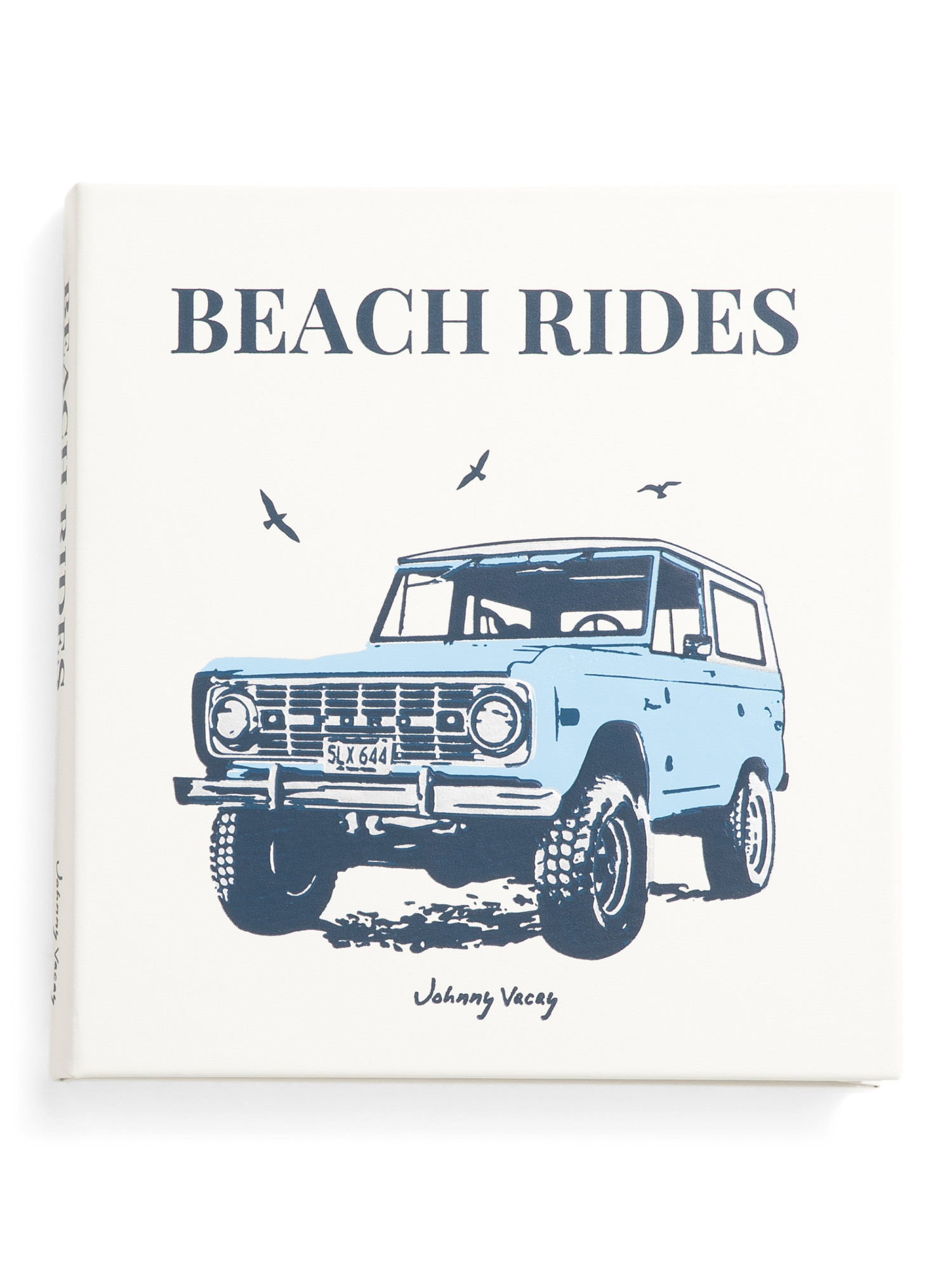 Beach Rides By Johnny Vacay Leather Bound Edition Book | TJ Maxx