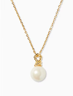 sailor's knot drop pendant | Kate Spade Outlet