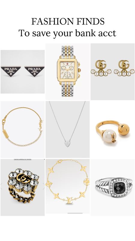 Jewelry finds, Boujee on a budget, jewelry finds, Michele watch, save or splurge 

#LTKstyletip #LTKGiftGuide #LTKfindsunder50