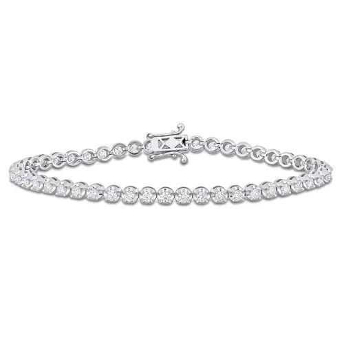 Julianna B. 2 1/2ct. t.w. Lab-Grown Diamond Tennis Bracelet 14k in White Gold at Nordstrom | Nordstrom