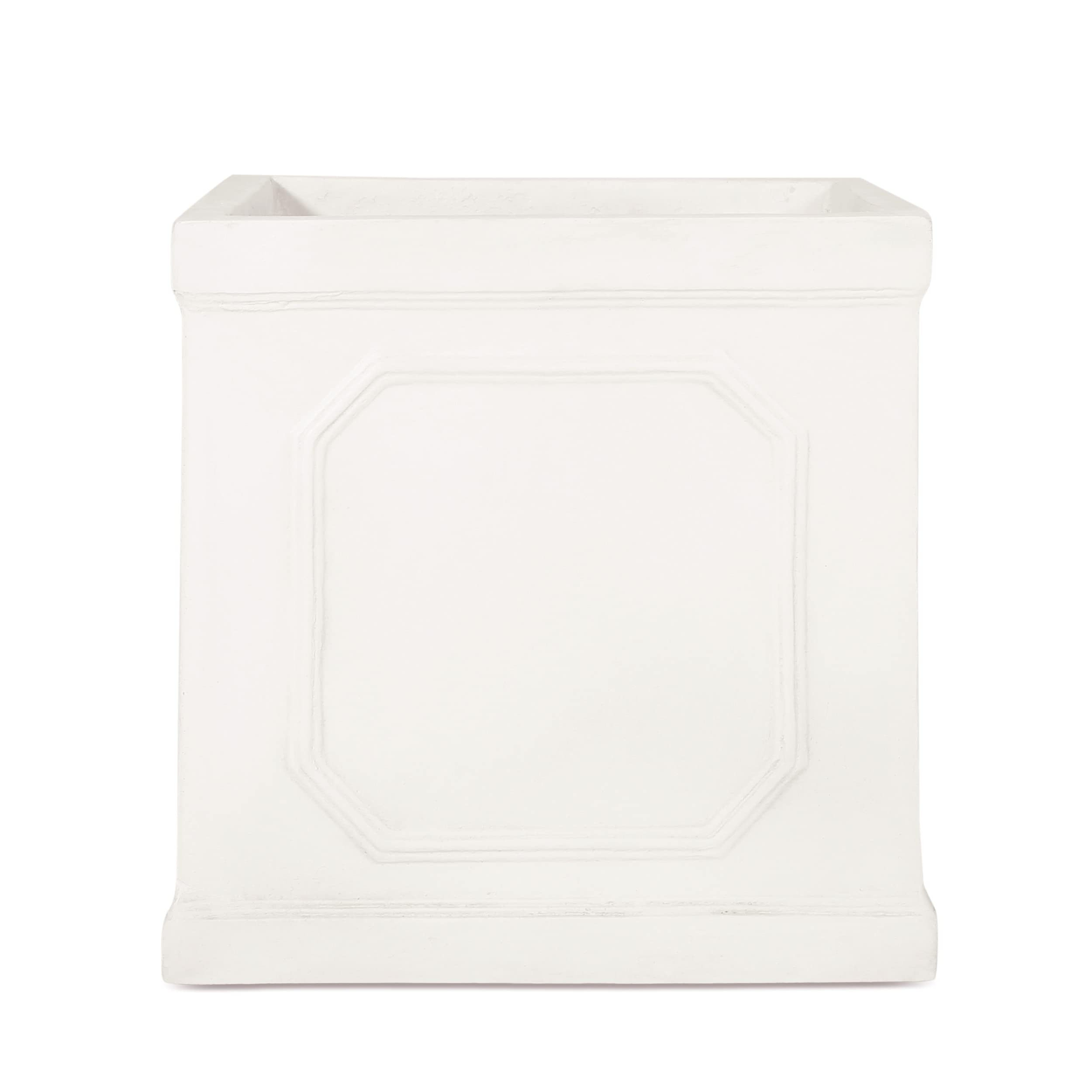 Christopher Knight Home 316048 Burgos Planter, Medium, Antique White | Amazon (US)