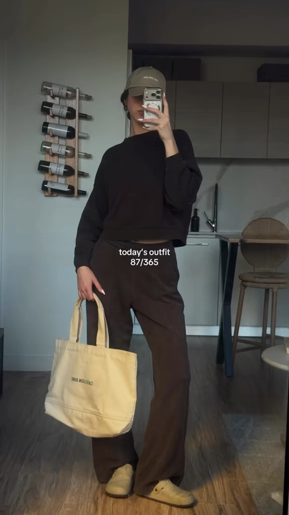 love an all brown outfit 🤎  

#LTKootd #LTKTall #LTKmomlife
