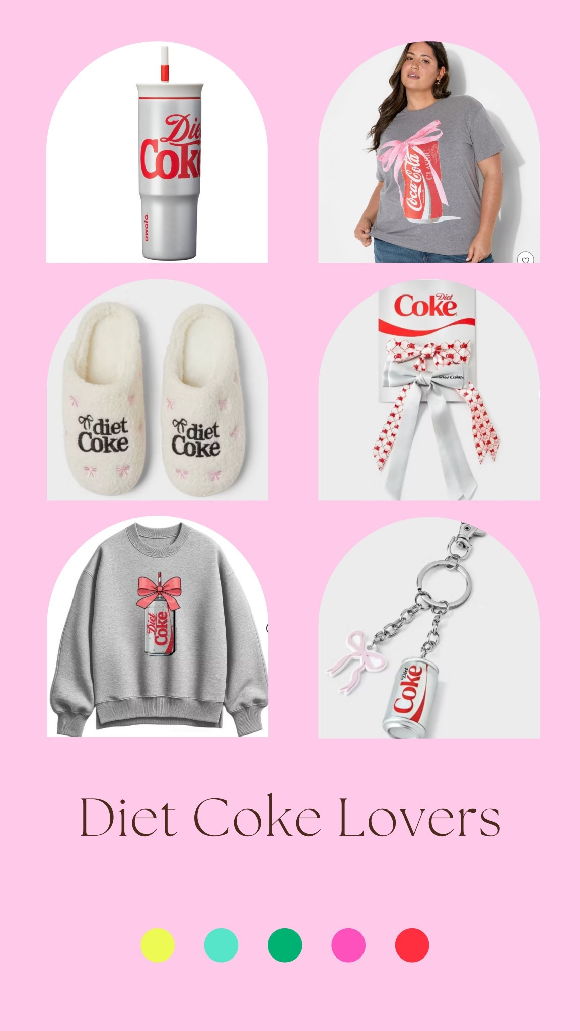 Diet Coke novelty gifts from Target 