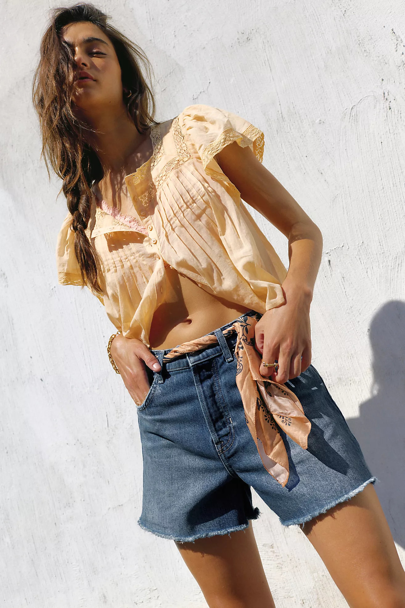 We The Free Tippi Denim Shorts | Free People (Global - UK&FR Excluded)