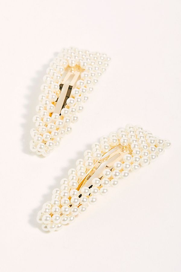 Pretty Beaded Clip Set | Free People (Global - UK&FR Excluded)