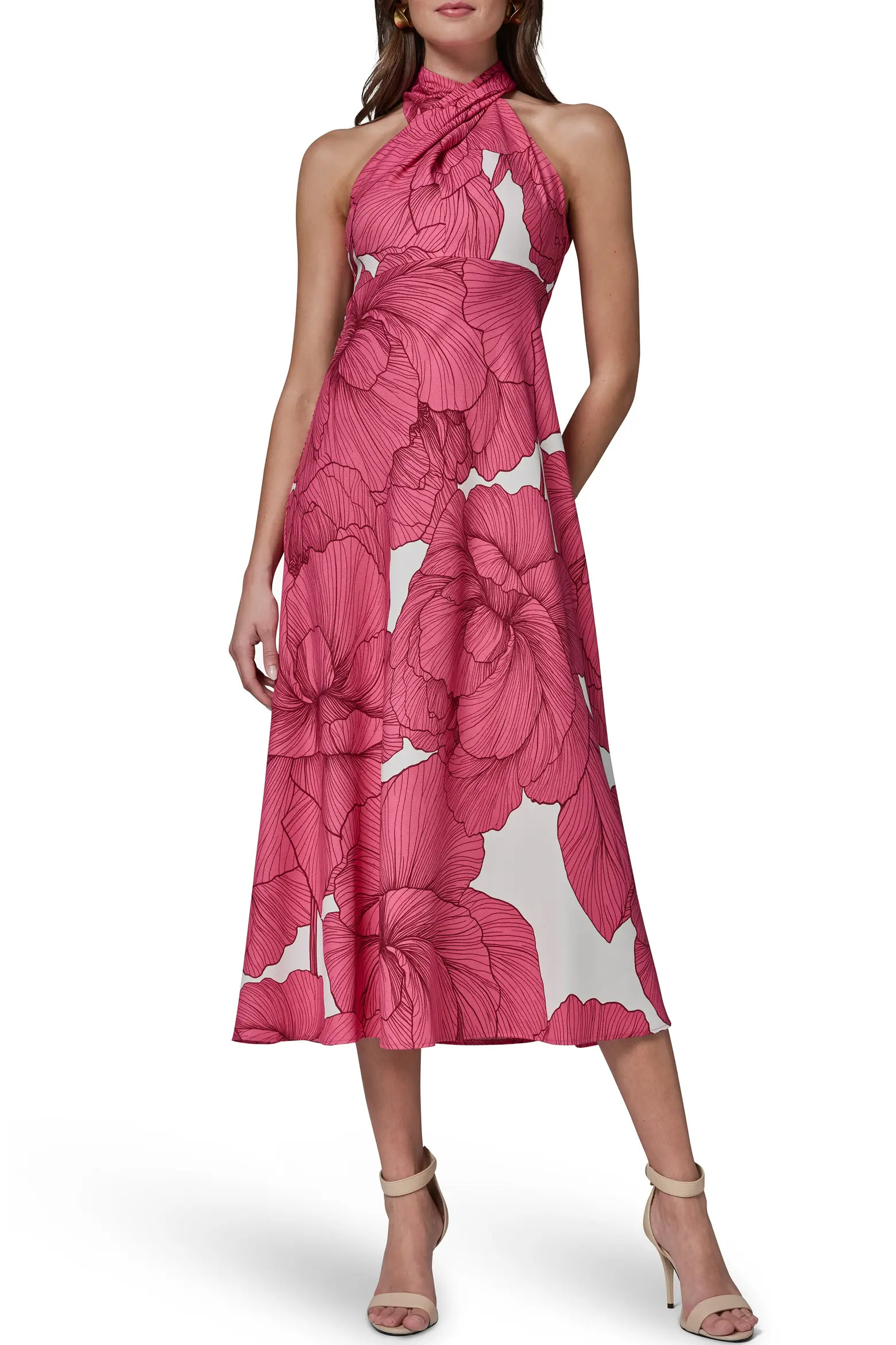 Floral Print A-Line Dress (Women) | Nordstrom | Nordstrom