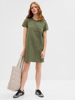 Pocket T-Shirt Dress | Gap Factory