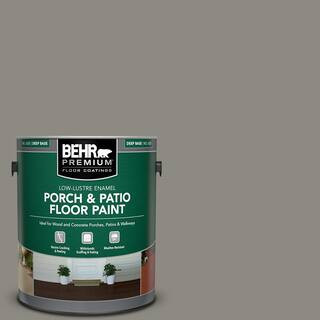 1 Gal. #BXC-55 Concrete Sidewalk Low-Lustre Enamel Interior/Exterior Porch and Patio Floor Paint | The Home Depot