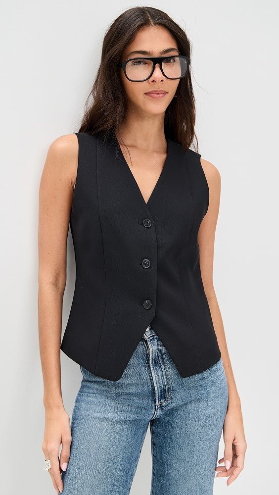 Jacey Neck Vest | Shopbop