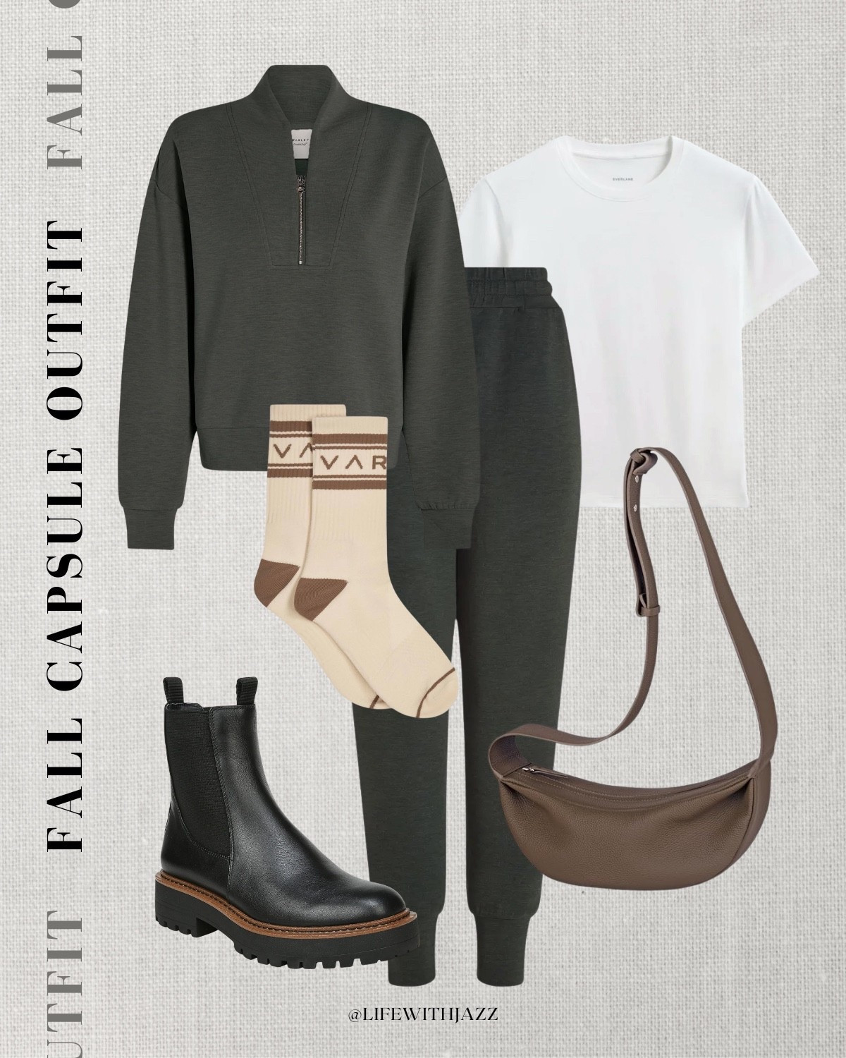 fall capsule outfit 

fall style / casual style / sporty style / matching set / varley / waterproof boots / quarter socks / casual bag / fc25 

 

#LTKStyleTip #LTKSeasonal