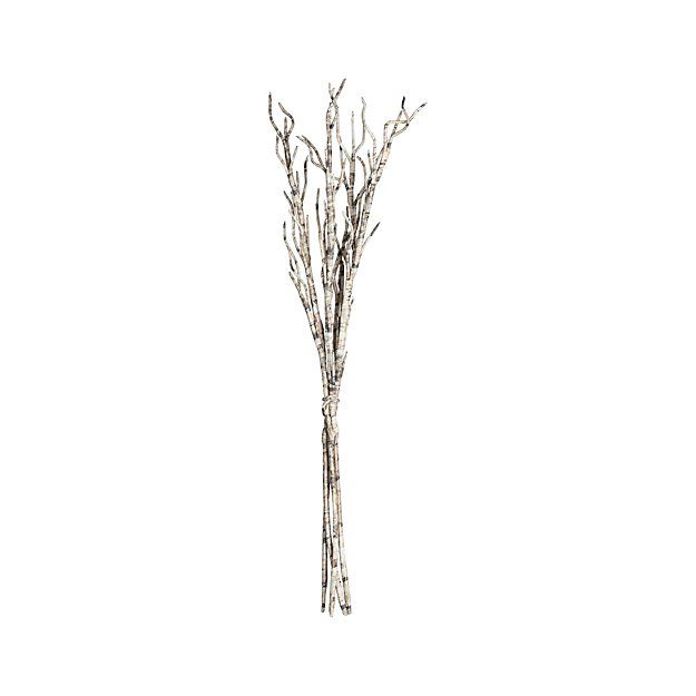 Set of 4 Paper Twig Branches | Crate & Barrel