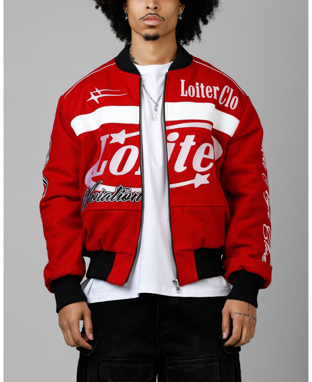 Loiter Men's Aviation Bomber Jacket | Macy's