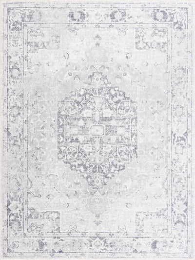 Akram Cream & Antrasit Washable Area Rug | Boutique Rugs