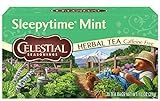 Celestial Seasonings Herbal Tea, Sleepytime Mint, 20 Count (Pack of 6) | Amazon (US)