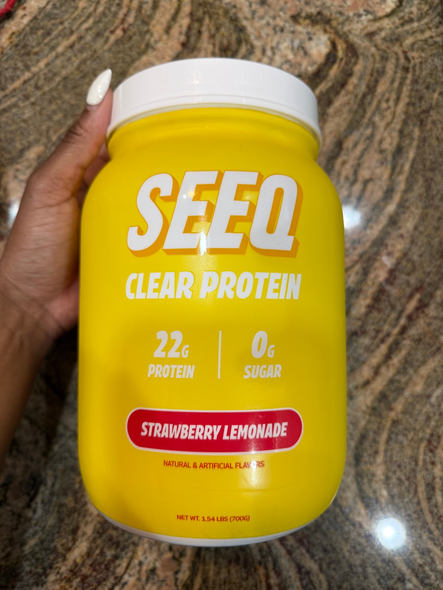 No sugar! No chalky taste. 