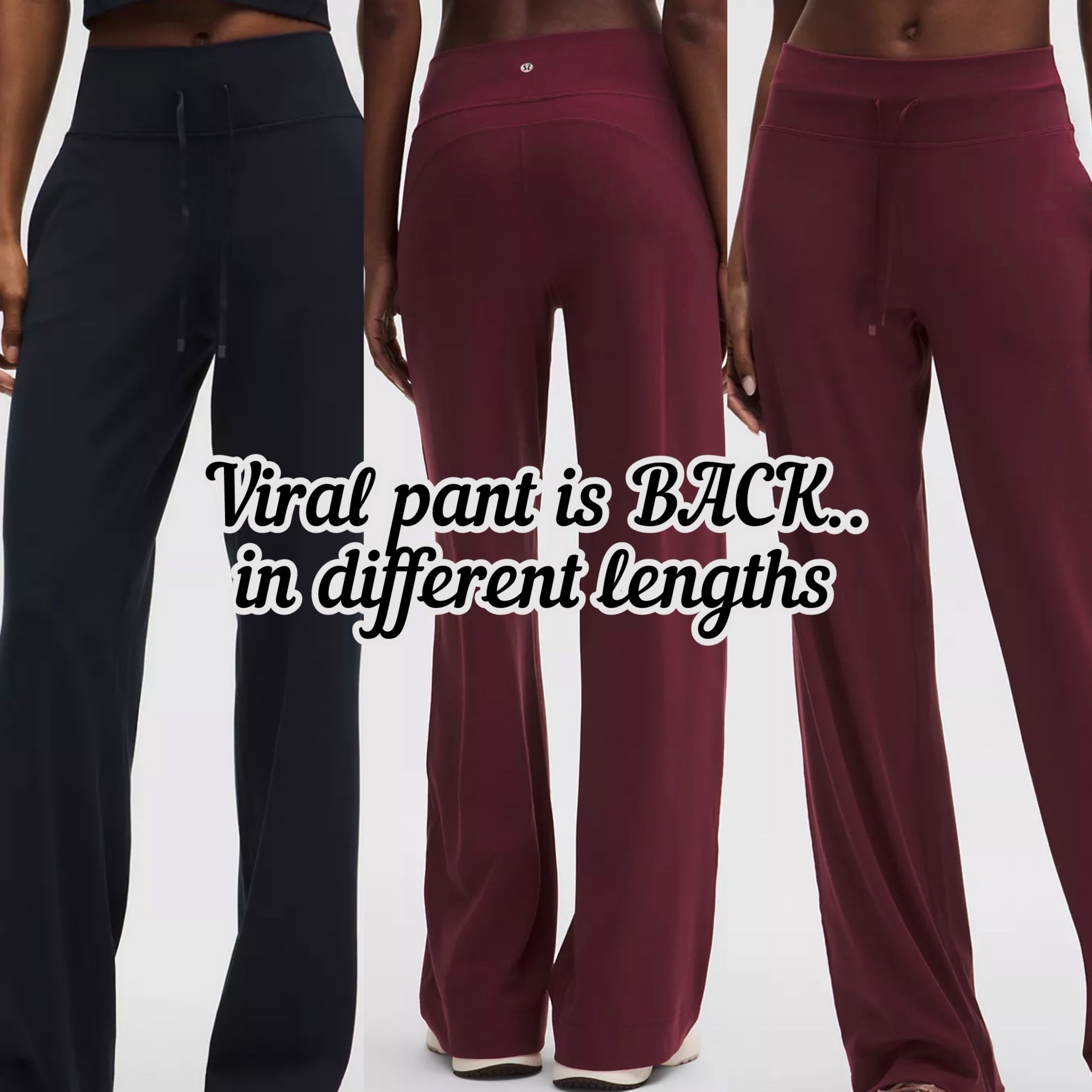 I get soooo many questions about these pants and they are BACK IN STOCK AND in different lengths! Short, regular, and long 👏🏼💗 runnnnn

#LTKfitnessgoals #LTKootd #LTKActive