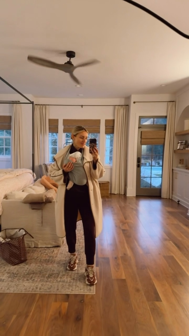 I wore this for a winter walk with Rosie 💕 this matching set is so comfy & would make a great gift idea for a new or expecting mom! Wearing 

Loverly Grey, Varley, postpartum outfit ideas, matching set, lounge set, loungewear 

#LTKootd #LTKBaby