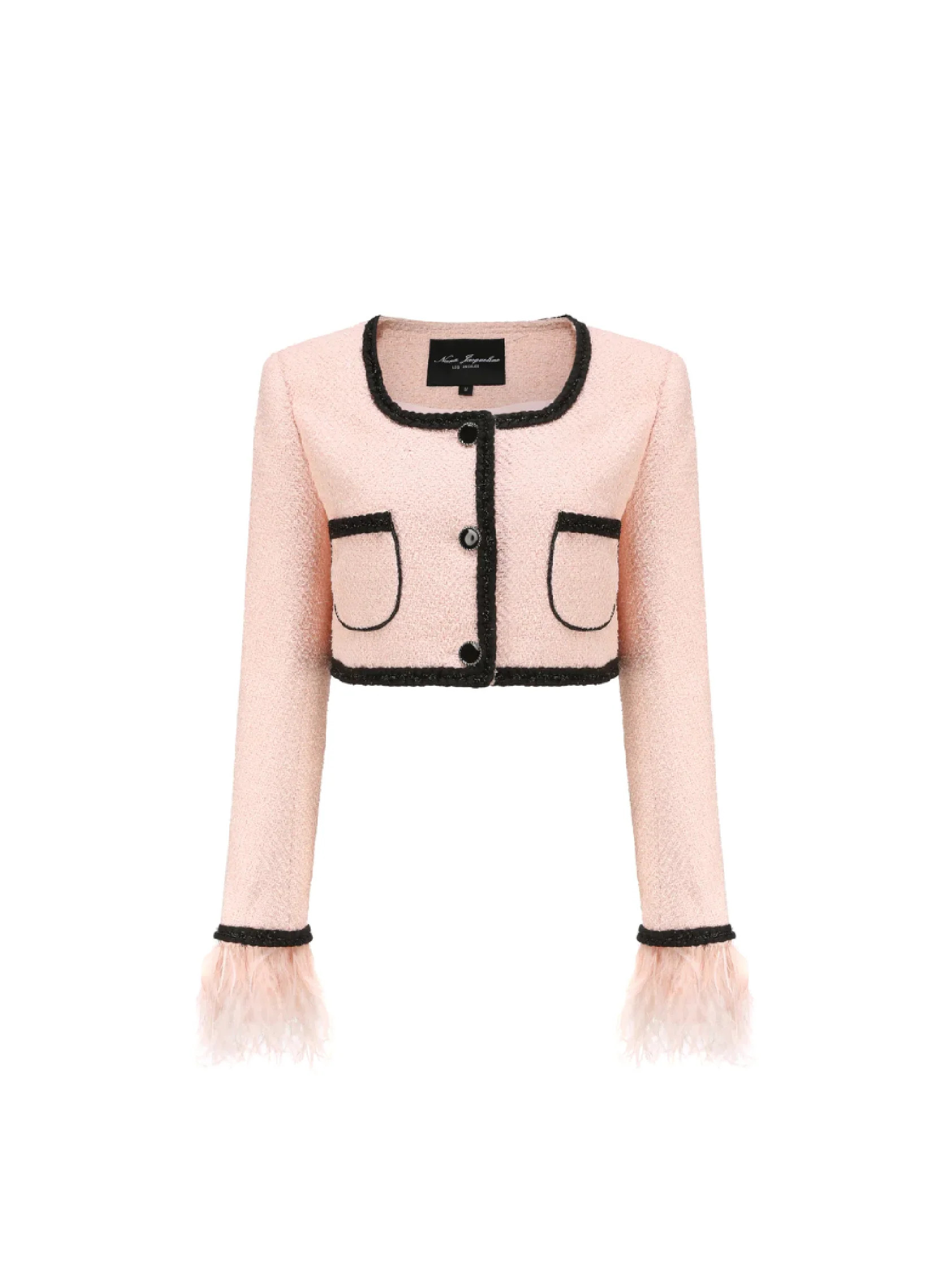 Coco Pink Blazer | Nana Jacqueline Designer Wear | Nana Jacqueline