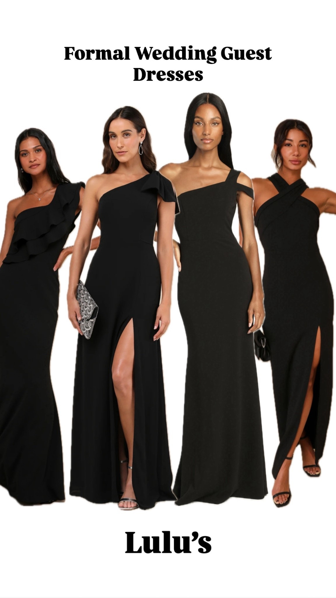 Black Tie/Formal dresses 

#weddingguestdresses #formaldresses #dresses 

#LTKStyleTip #LTKPlusSize #LTKMidsize