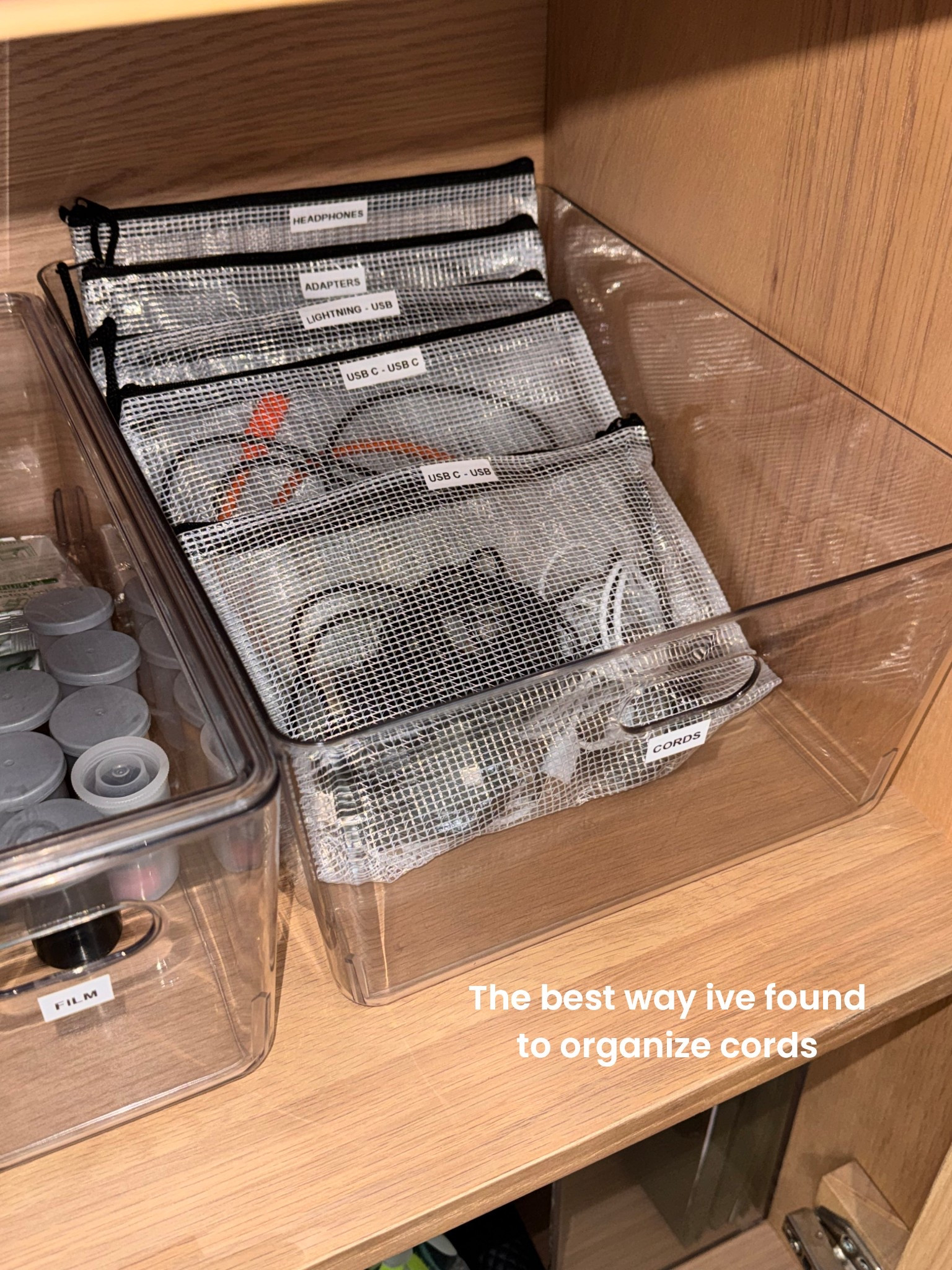 The best way I’ve found to organize cords ✨ #LTKOrganizedHome #LTKOrganize

#LTKHome