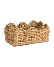 Ricenut Scalloped Rim Basket | TJ Maxx