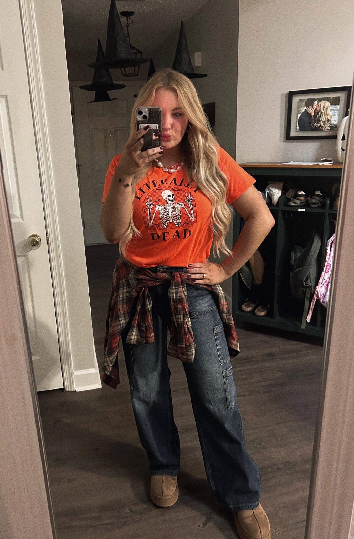 Literally ☠️ over how cute this $6 Walmart tee is!!! 😍👻☠️✨ 

#LTKHalloween #LTKMidsize #LTKStyleTip