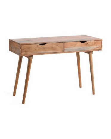 30in Wooden Writing Desk | TJ Maxx