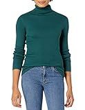 Amazon Essentials Women's Slim-Fit Lightweight Long-Sleeve Turtleneck Sweater, Forest Green, XX-Larg | Amazon (US)