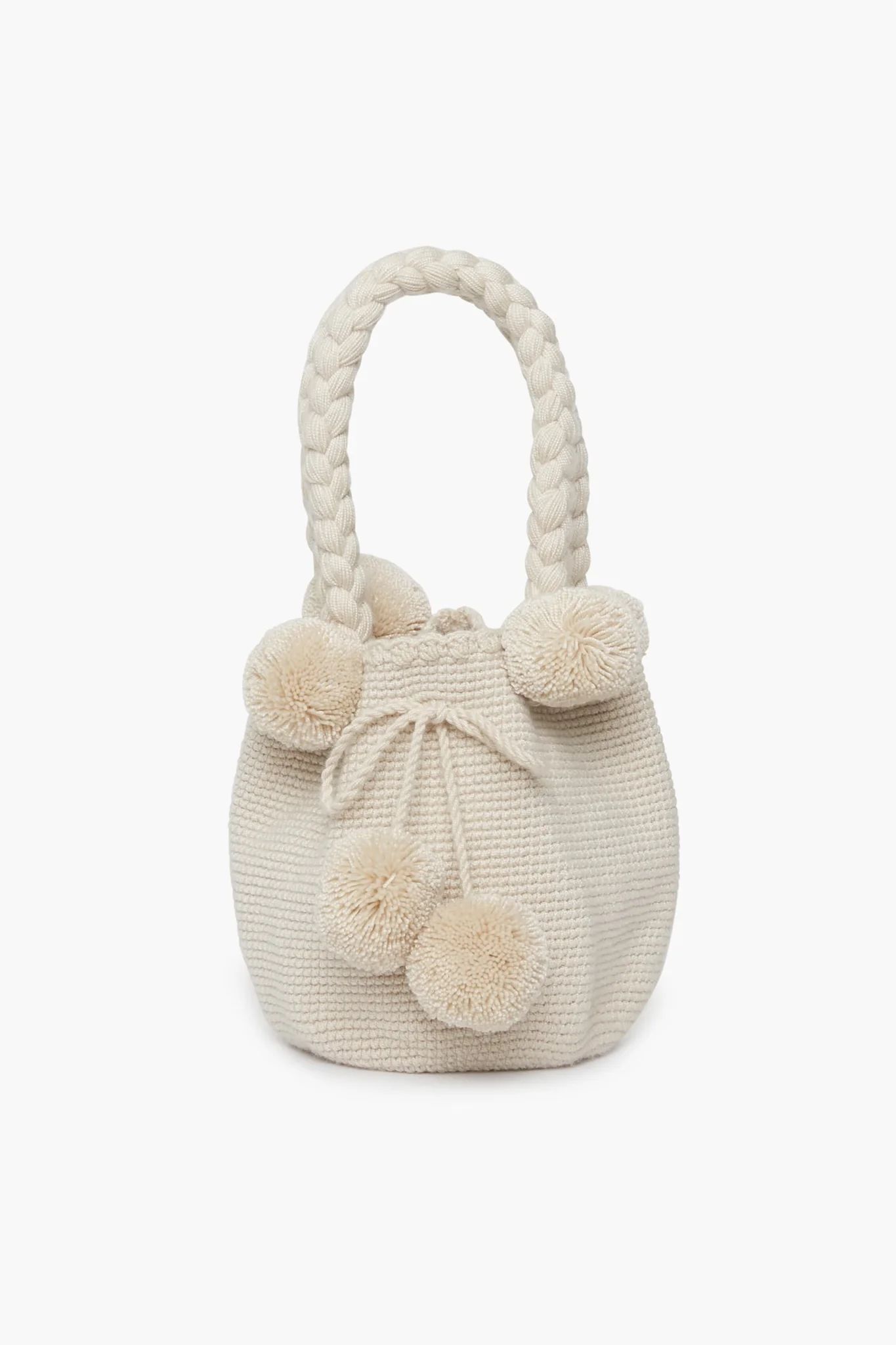 Cream Mini Tassel Bag | Tuckernuck (US)