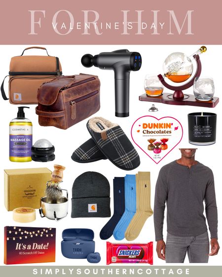 gifts for him / valentine’s day gifts for him / amazon gifts for him / amazon valentine’s day finds / men’s fashion gifts / men’s slippers / men’s duffel bag / men’s candle / whiskey decanter / date night ideas 

#LTKmens #LTKFind #LTKGiftGuide