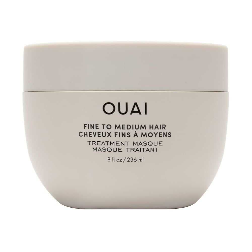OUAI Fine to Medium Hair Treatment Masque - Hydrating Hair Mask to Help Repair Strands & Increase... | Amazon (US)