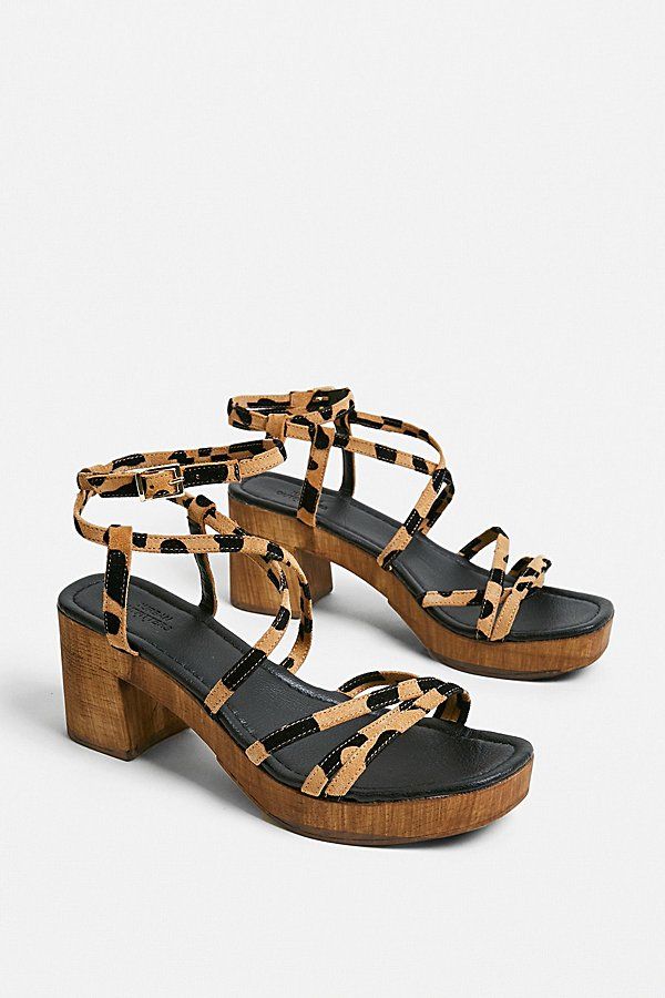 UO Savannah Strappy Clog Sandal | Urban Outfitters (US and RoW)