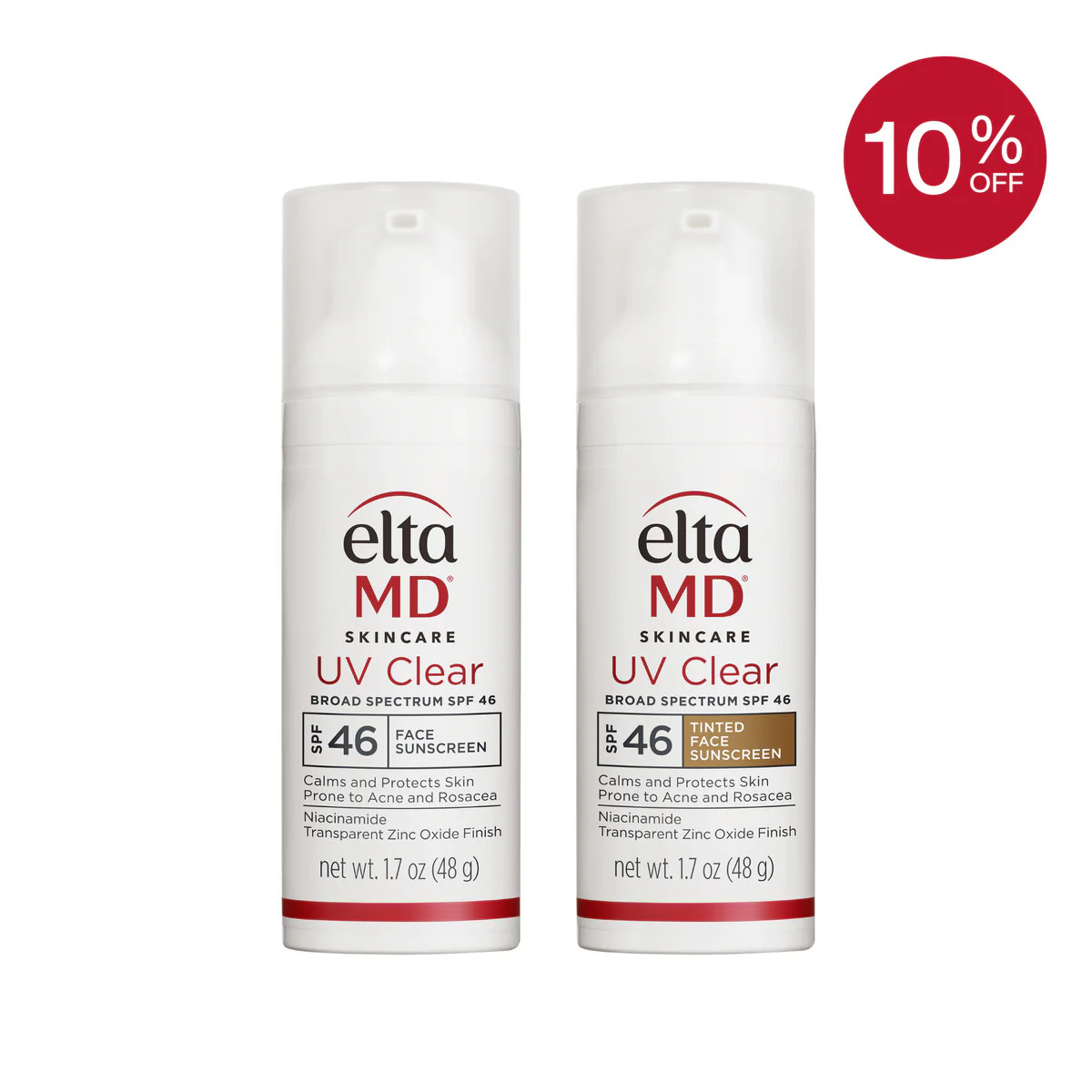 UV Clear Tinted & Untinted Twin Pack | EltaMD