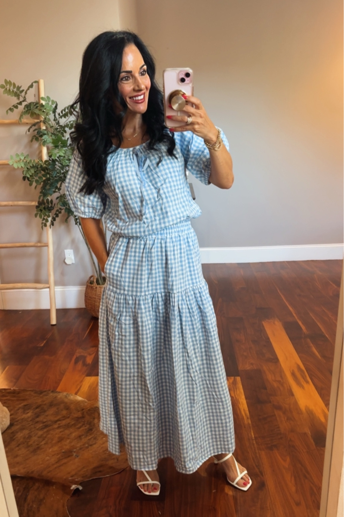 Gingham skirt set 
Other colors 


#LTKootd #LTKSeasonal #LTKOver40