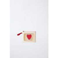 Zara - Kulturbeutel Zum Valentinstag - Gebrochenes Weiß - Unisex | Zara DE