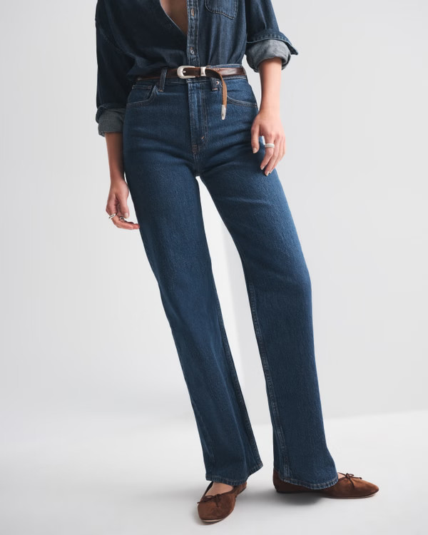 High Rise 90s Relaxed Jean | Abercrombie & Fitch (US)