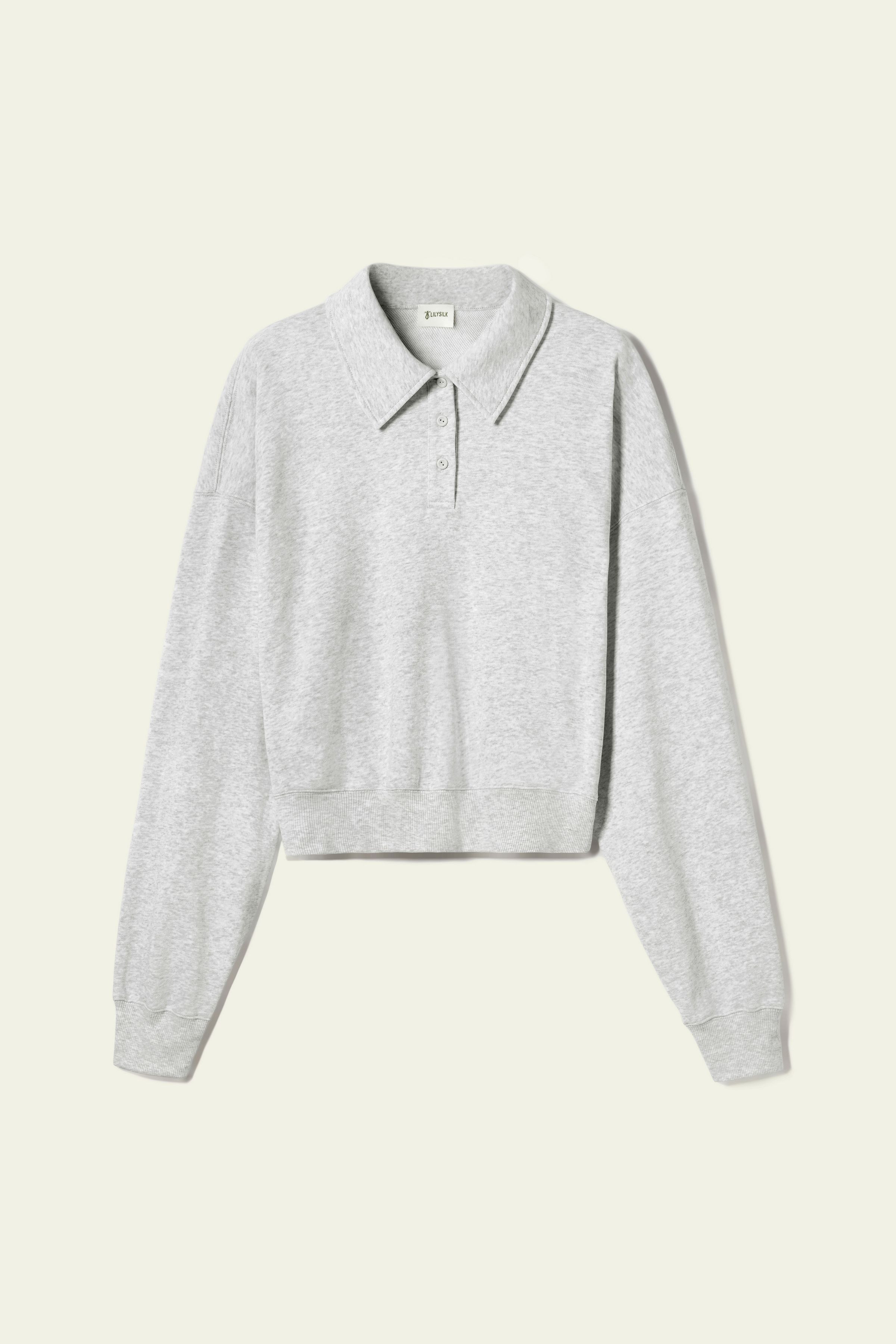 Heirloom '89 Polo Sweatshirt | LILYSILK
