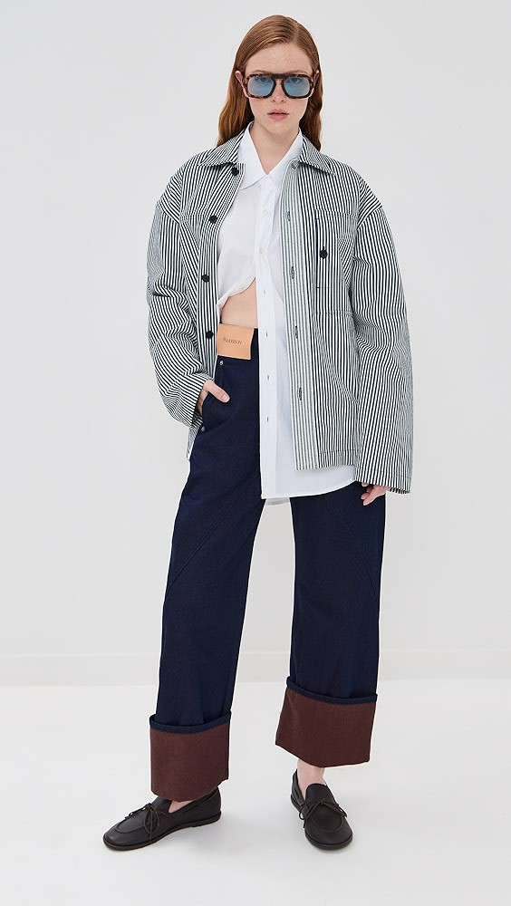 Turn Up Twisted Workwear Jeans | Shopbop