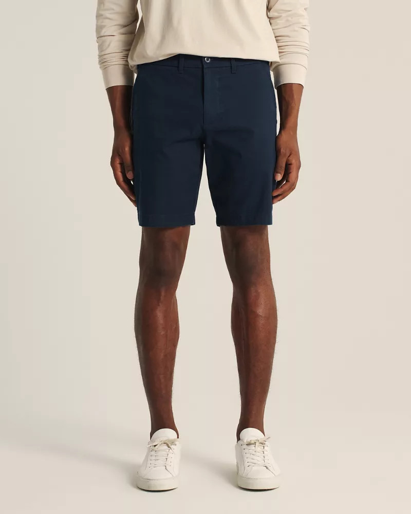 Stretch Chino Shorts | Abercrombie & Fitch (US)