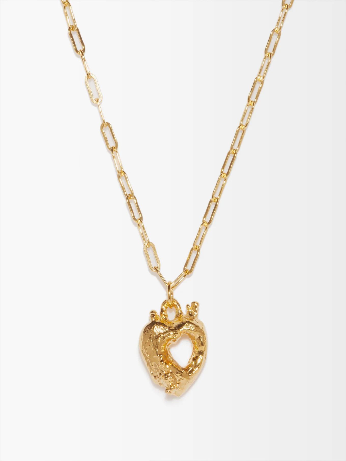 The Lover's Pact 24kt gold-plated necklace | Alighieri | Matches (UK)