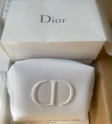 Dior Beauty Cosmetic Bag White Spacewadding Pouch  | eBay | eBay US