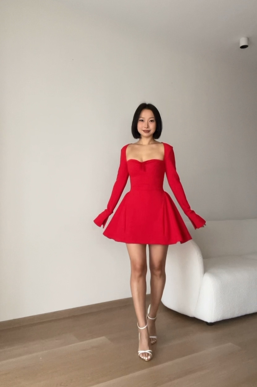 just found the perfect red dress for the holidays🍒


holiday outfit red dress corset dress party dress christmas dress 