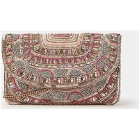 Accessorize Bead Embellished Clutch Bag | Simply Be (UK)