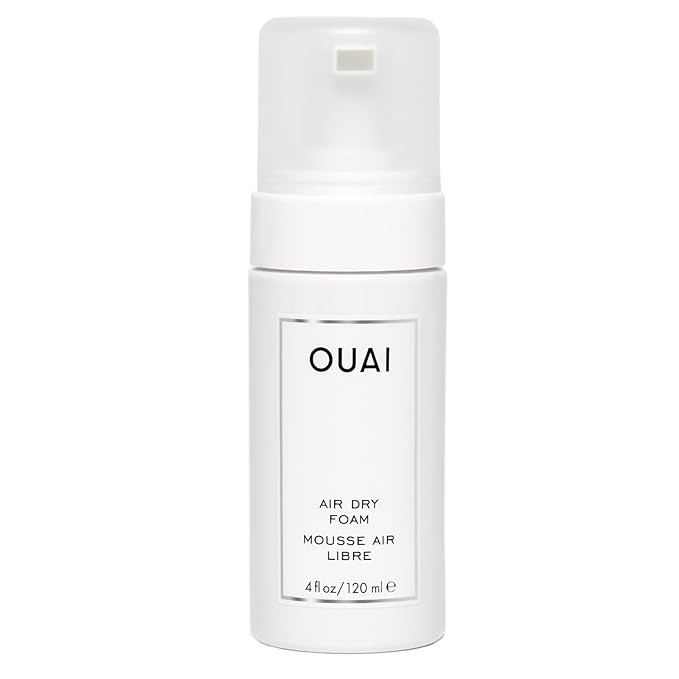 OUAI Air Dry Foam - Hair Mousse for Curly Hair & Beach Waves - Conditioning & Detangling With Kal... | Amazon (US)